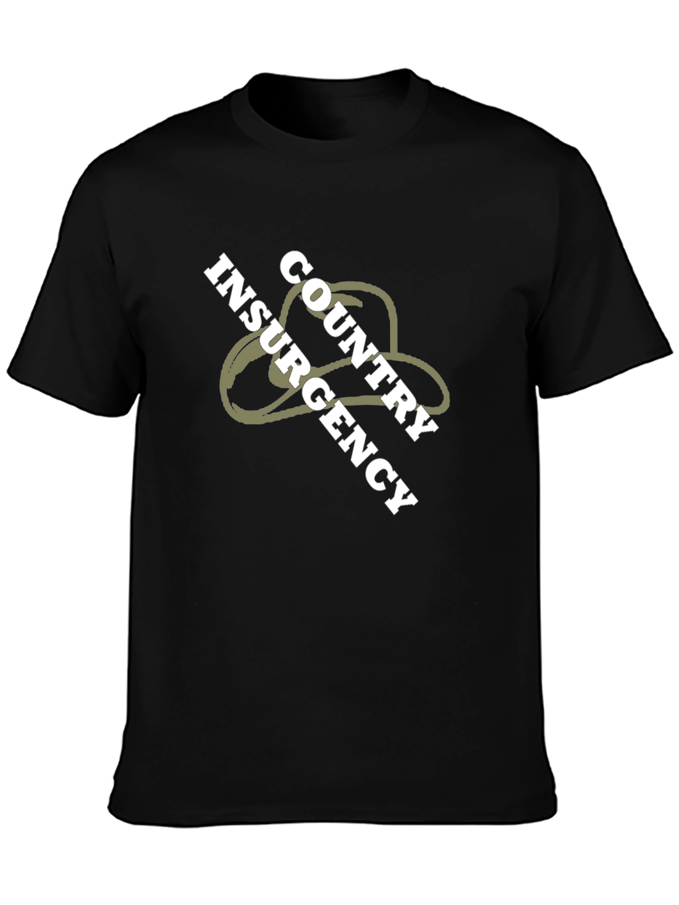 Camiseta Negra Country Insurgency