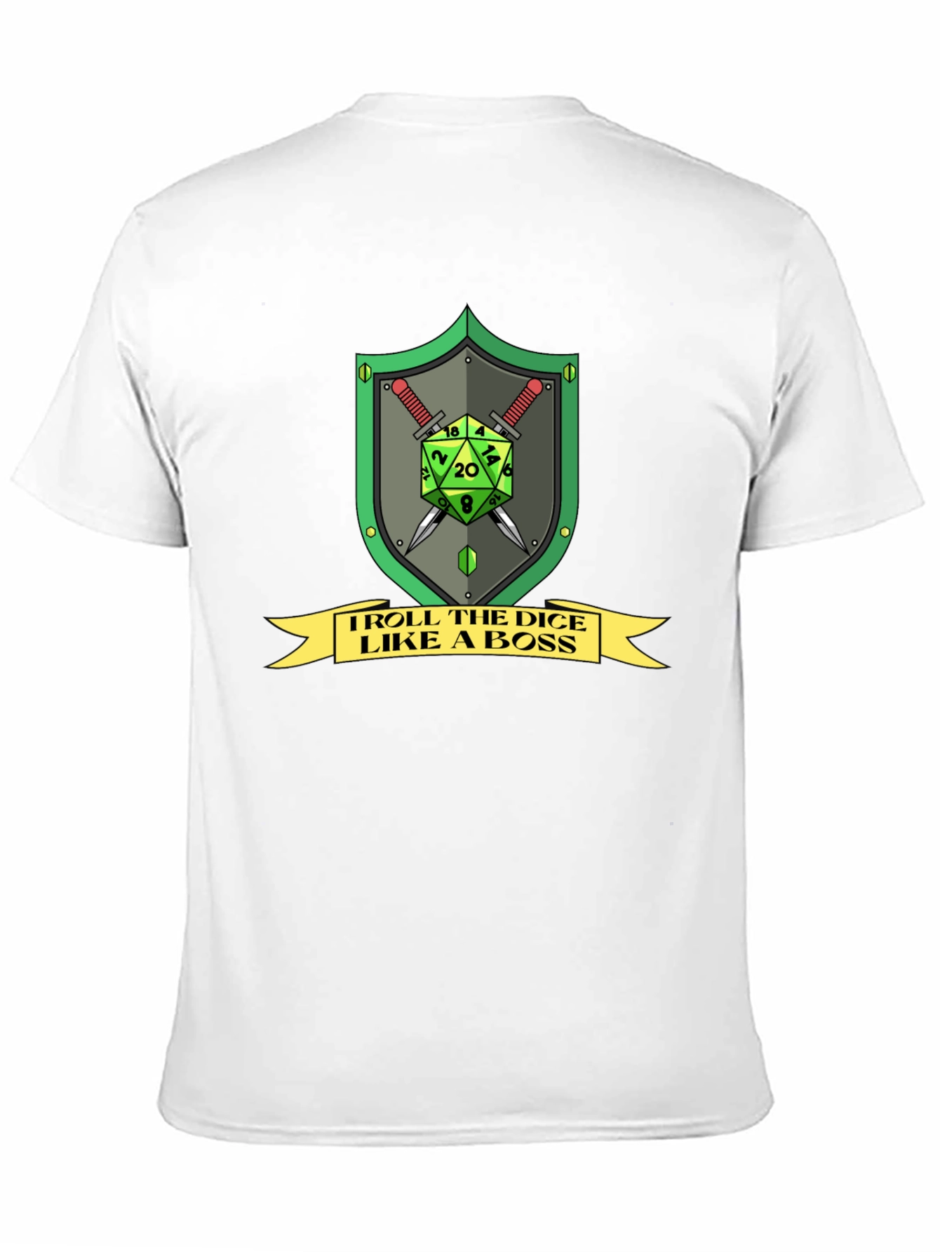 Camiseta Troll the Dice Like a Boss