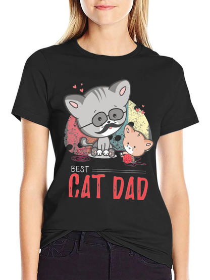 Camiseta Hombre Best Cat Dad