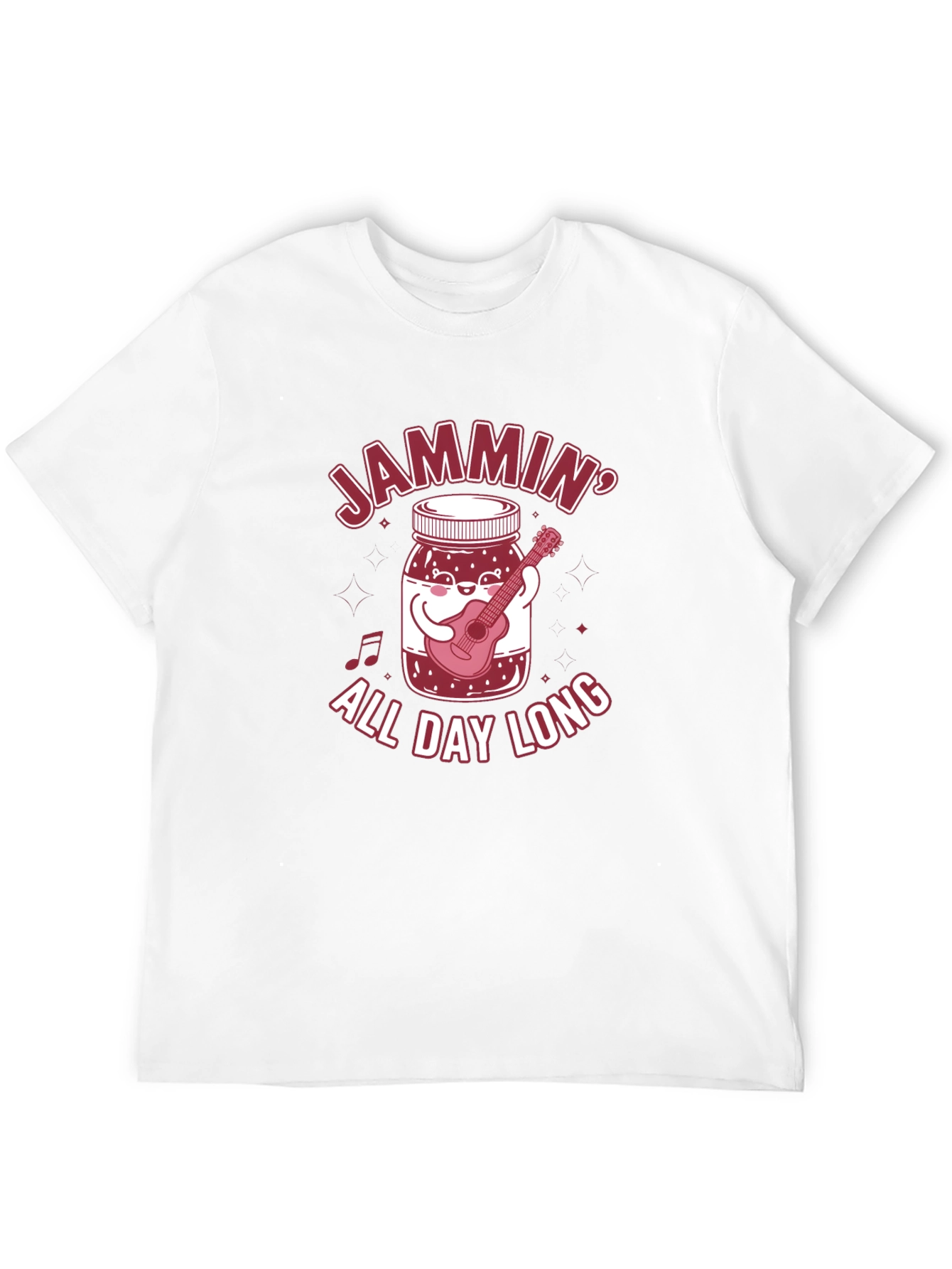Camiseta Negra Jammin All Day Long
