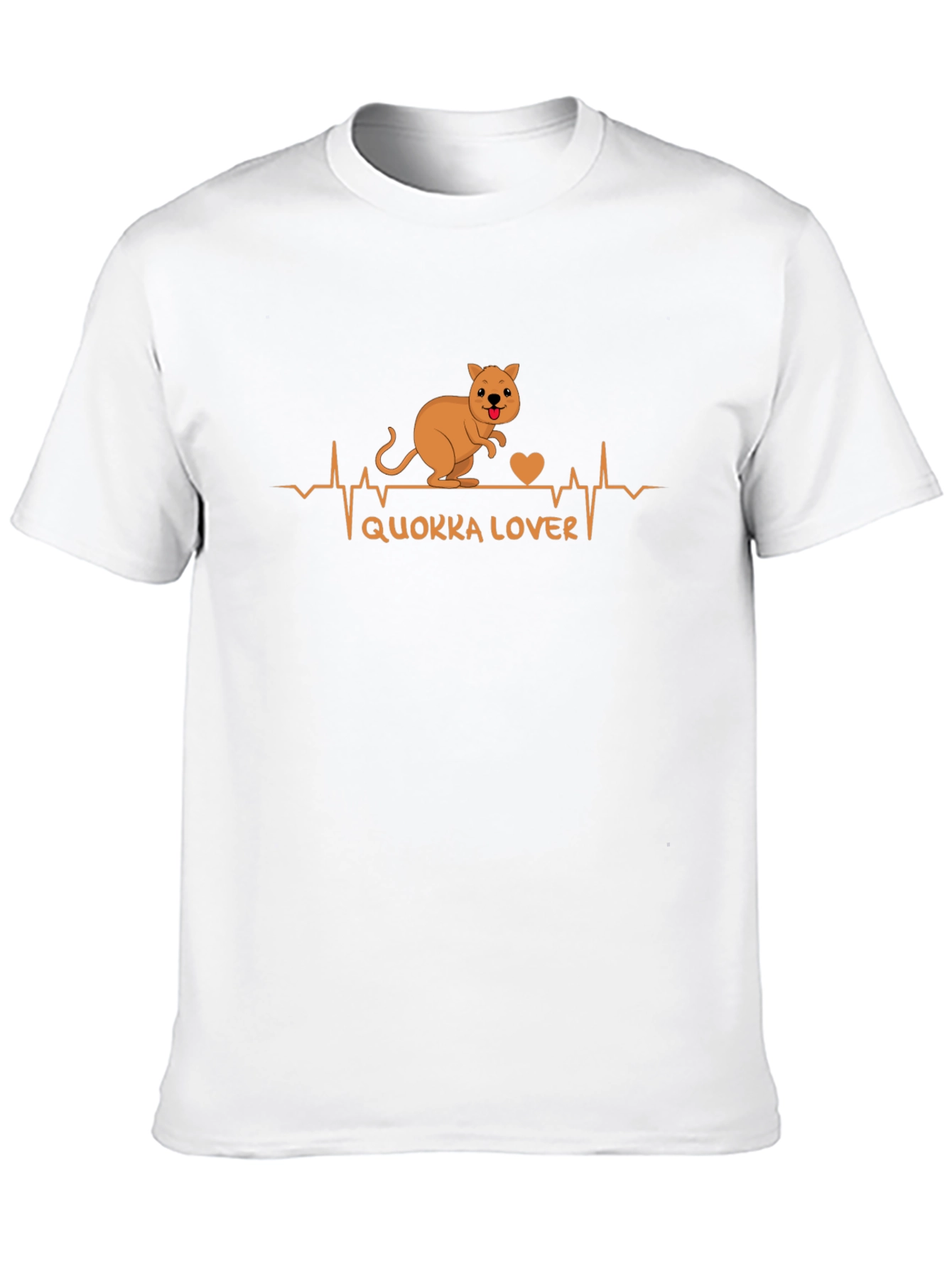 Camiseta Negra Quokka Lover - Diseño Adorable