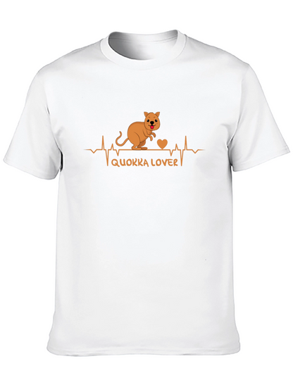 Camiseta Negra Quokka Lover - Diseño Adorable