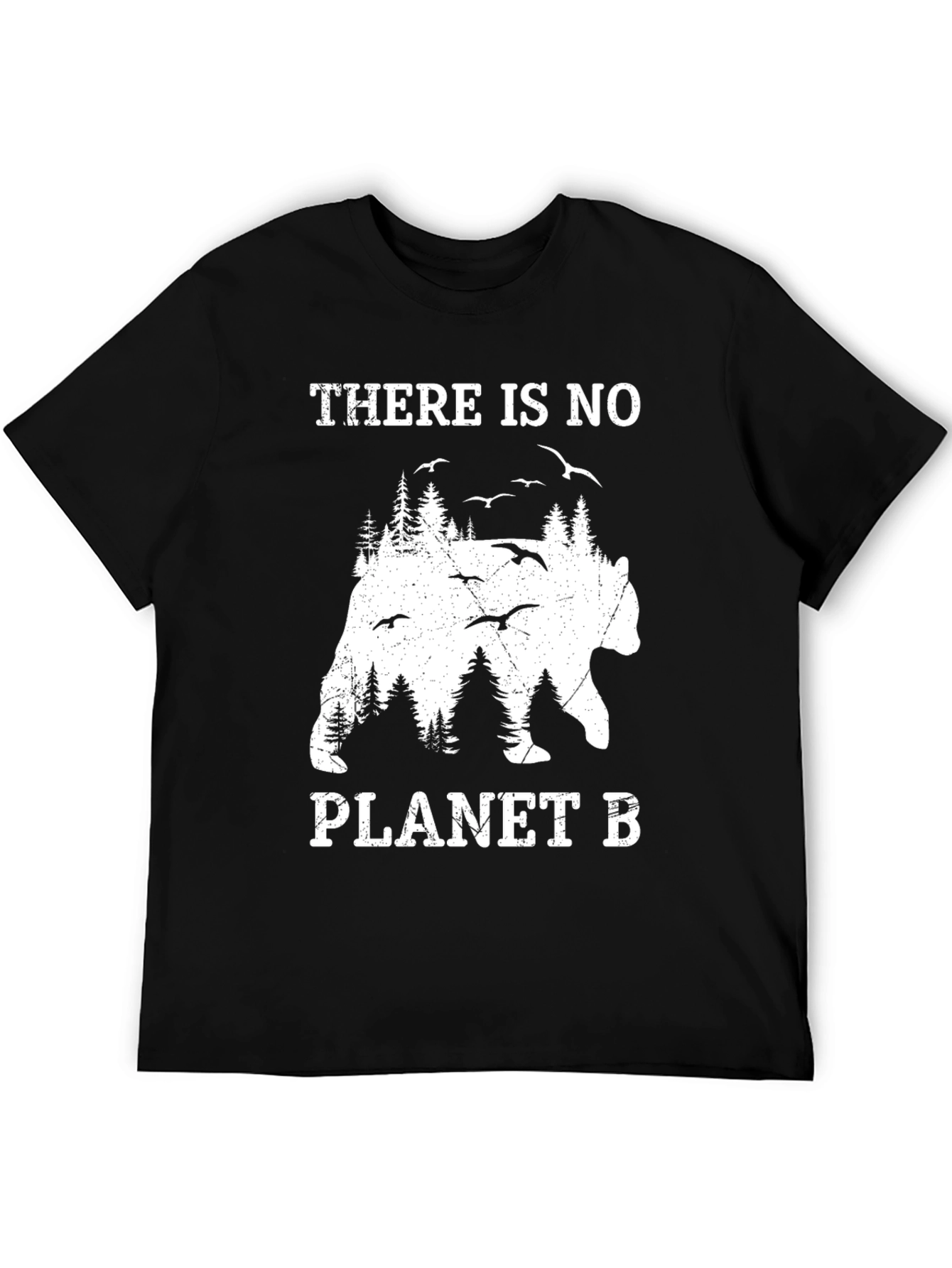 Camiseta Negra No Hay Planeta B