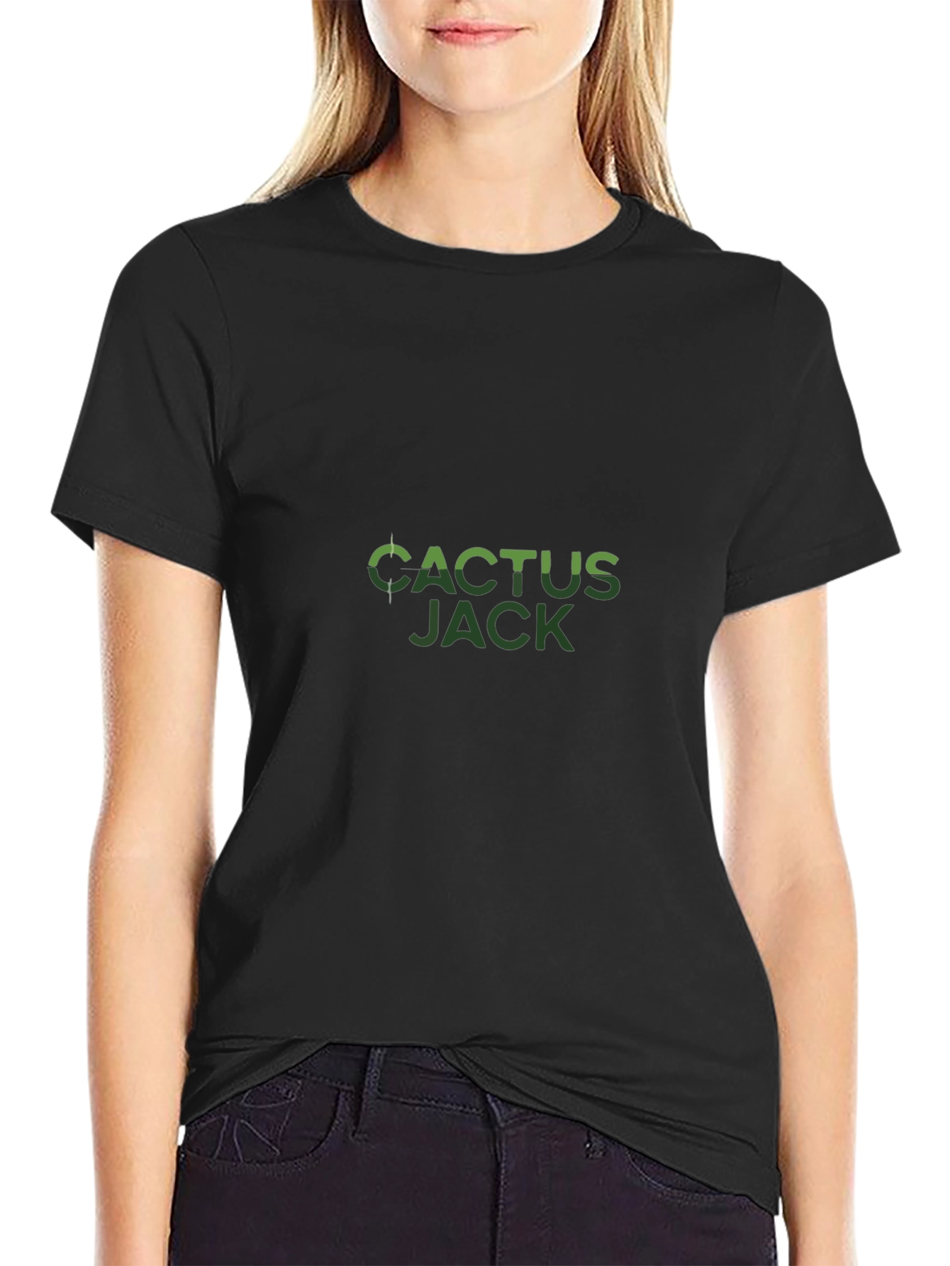 Camiseta Negra Cactus Jack