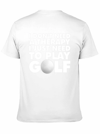Camiseta Golf es mi Terapia para Hombre