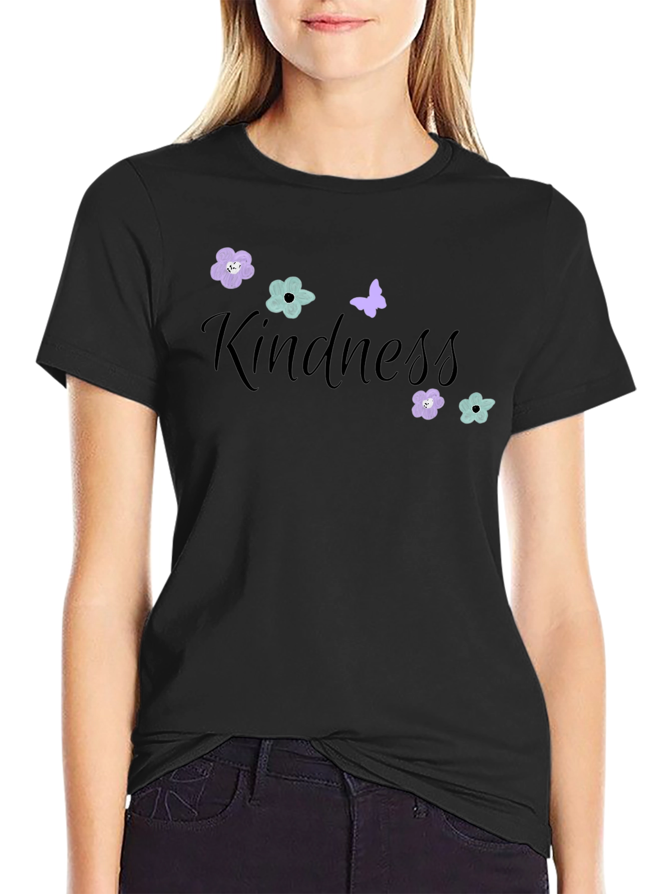 Camiseta Kindness Floral para Hombre