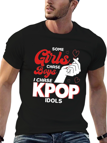 Camiseta Negra KPop Idols