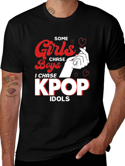 Camiseta Negra KPop Idols