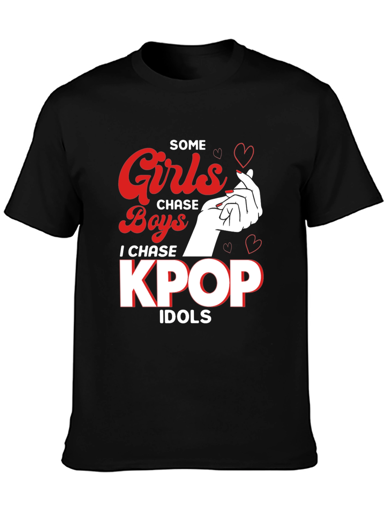 Camiseta Negra KPop Idols