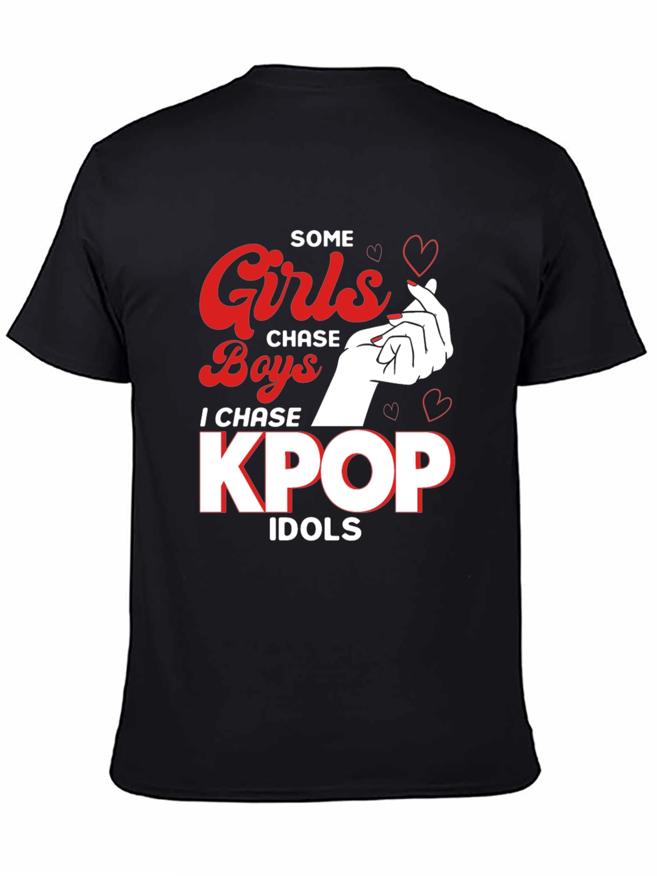 Camiseta Negra KPop Idols