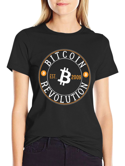 Camiseta Bitcoin Revolution - Crypto Estilo
