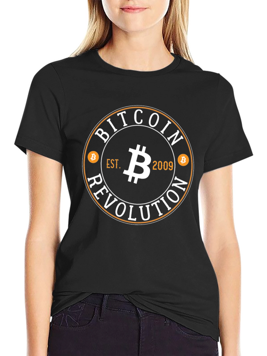 Camiseta Bitcoin Revolution - Crypto Estilo