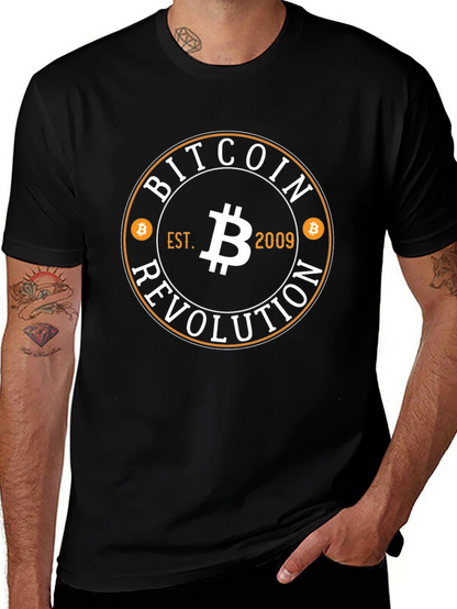 Camiseta Bitcoin Revolution - Crypto Estilo