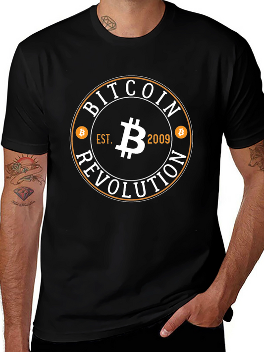 Camiseta Bitcoin Revolution - Crypto Estilo