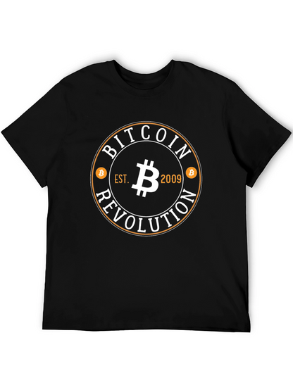 Camiseta Bitcoin Revolution - Crypto Estilo