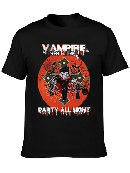 Camiseta Vampiro Halloween - Fiesta Nocturna