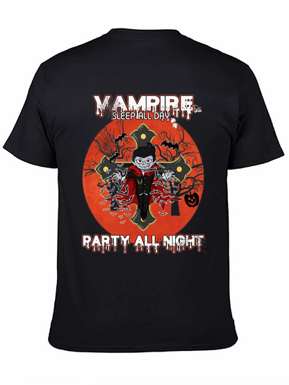 Camiseta Vampiro Halloween - Fiesta Nocturna