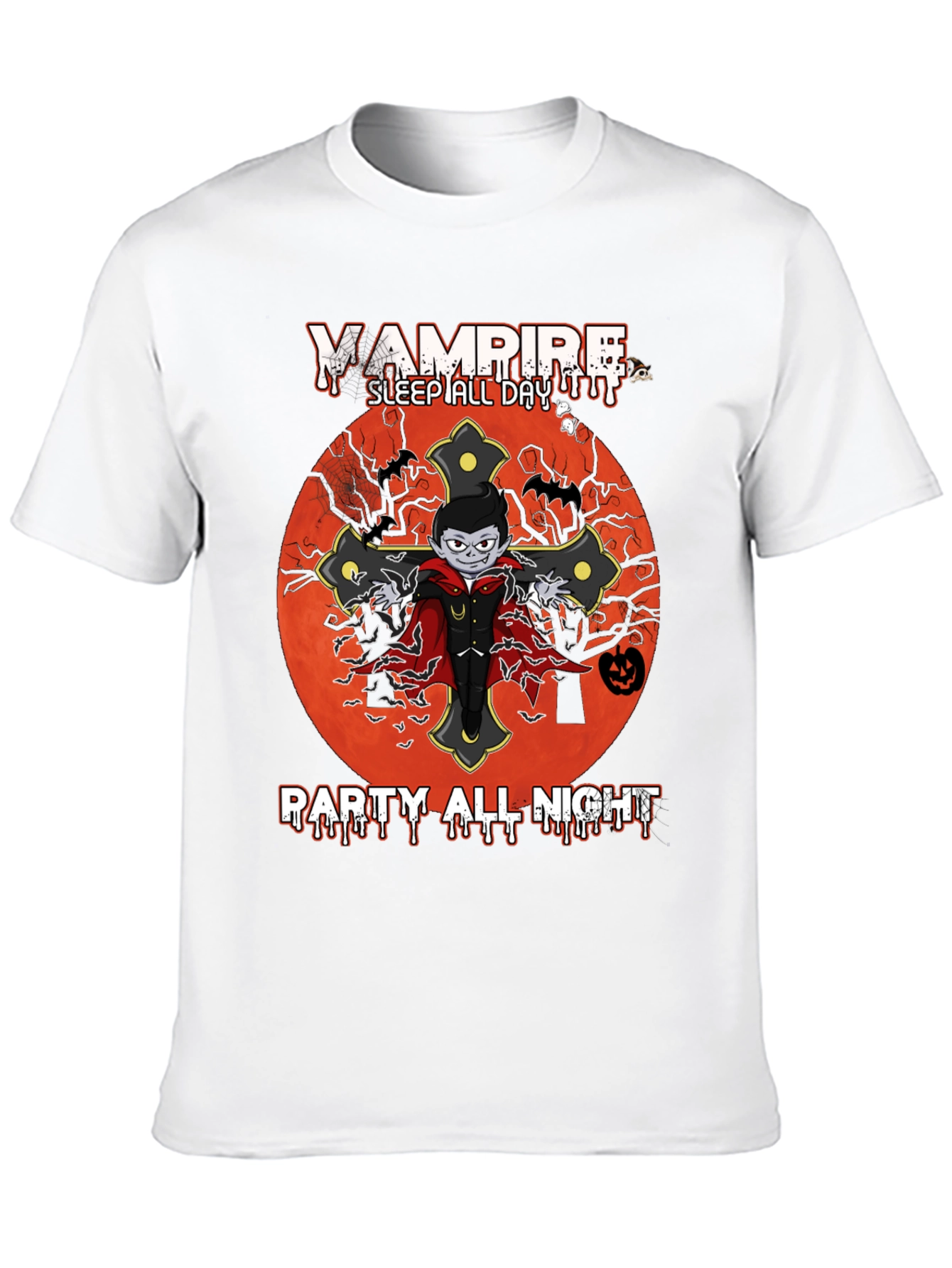 Camiseta Vampiro Halloween - Fiesta Nocturna