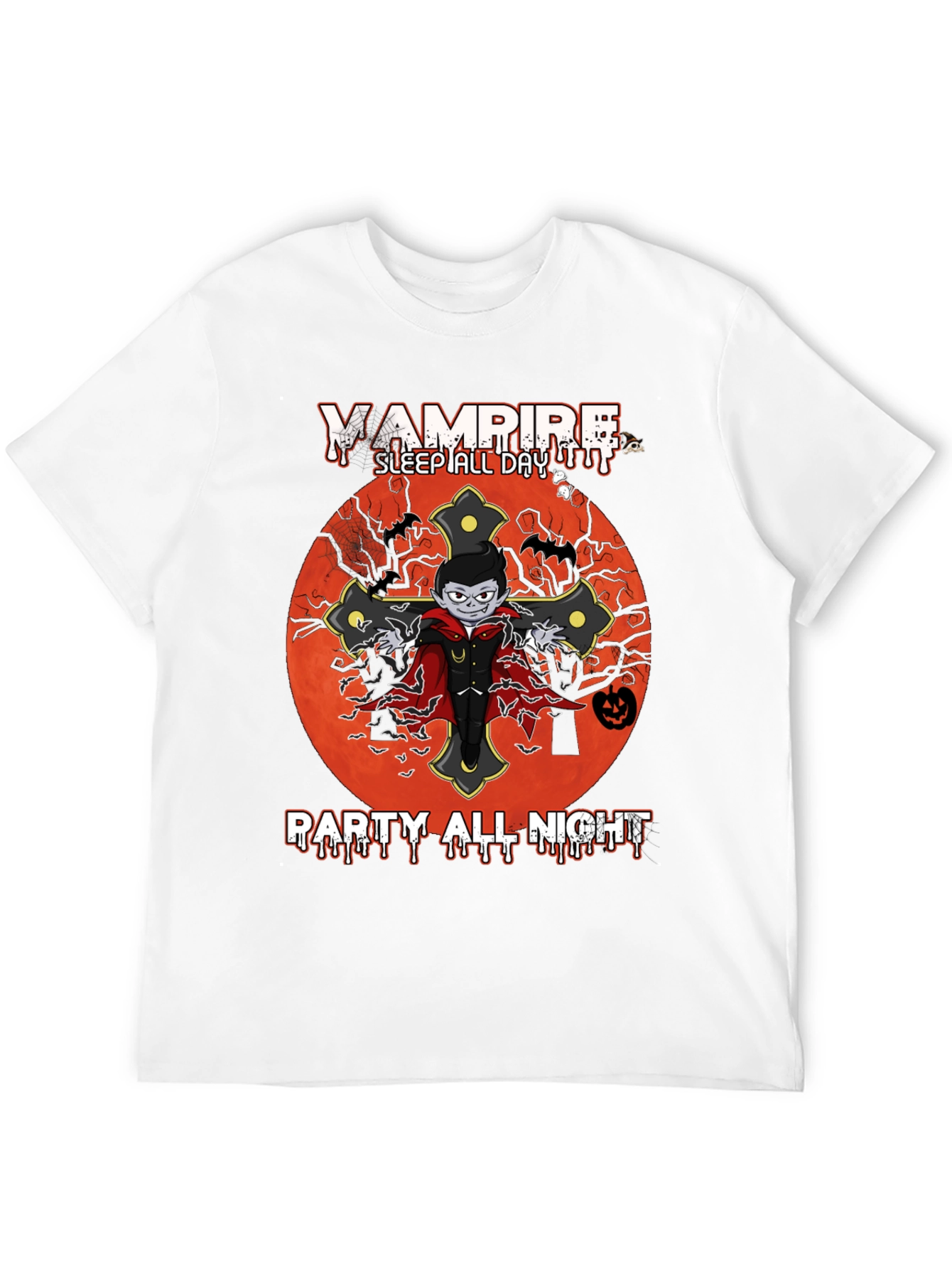 Camiseta Vampiro Halloween - Fiesta Nocturna