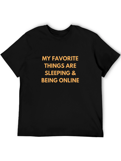 Camiseta Negra con Mensaje Divertido