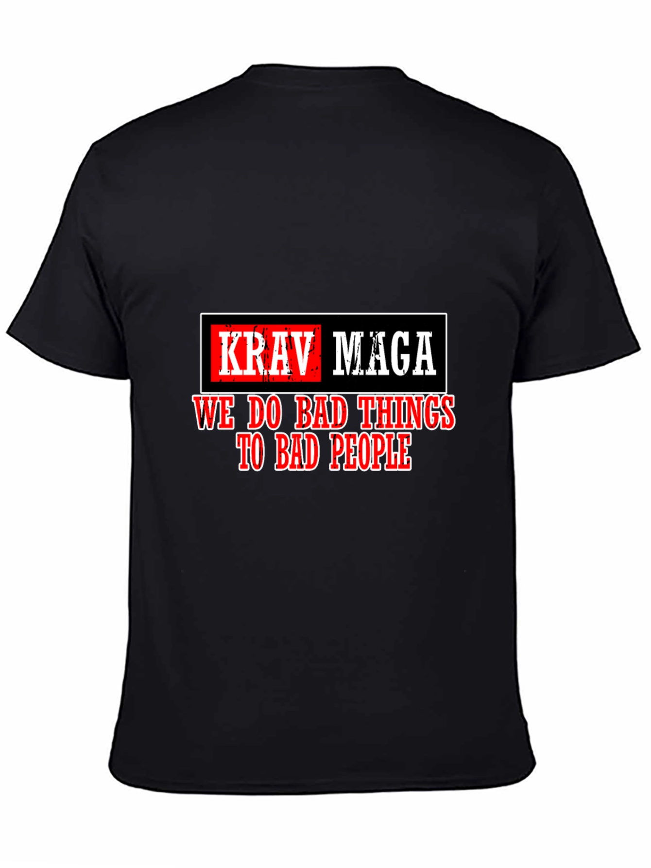 Camiseta Krav Maga - Hacemos Cosas Malas