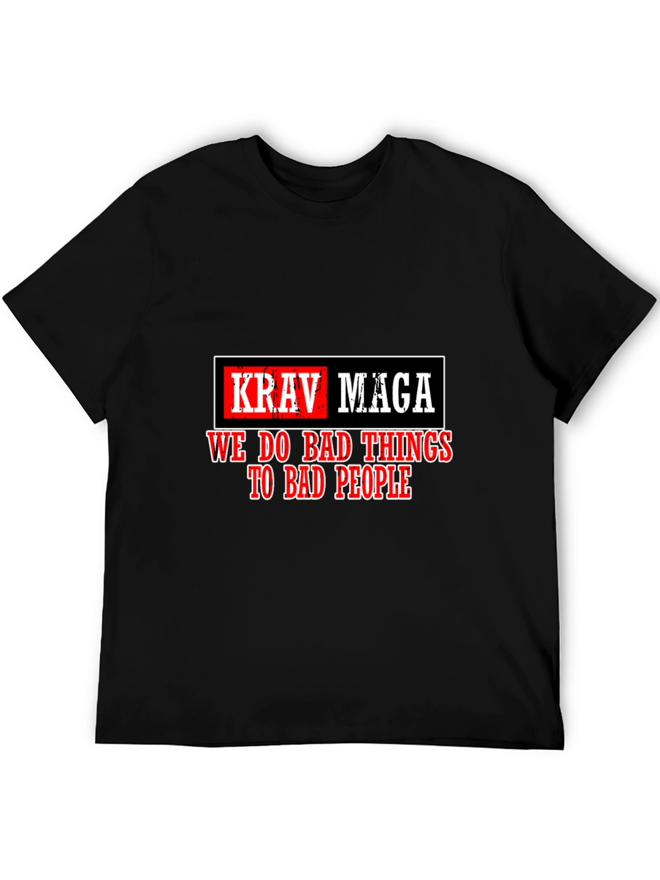 Camiseta Krav Maga - Hacemos Cosas Malas