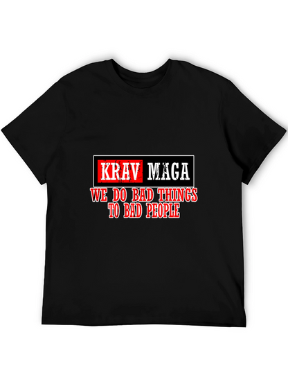 Camiseta Krav Maga - Hacemos Cosas Malas