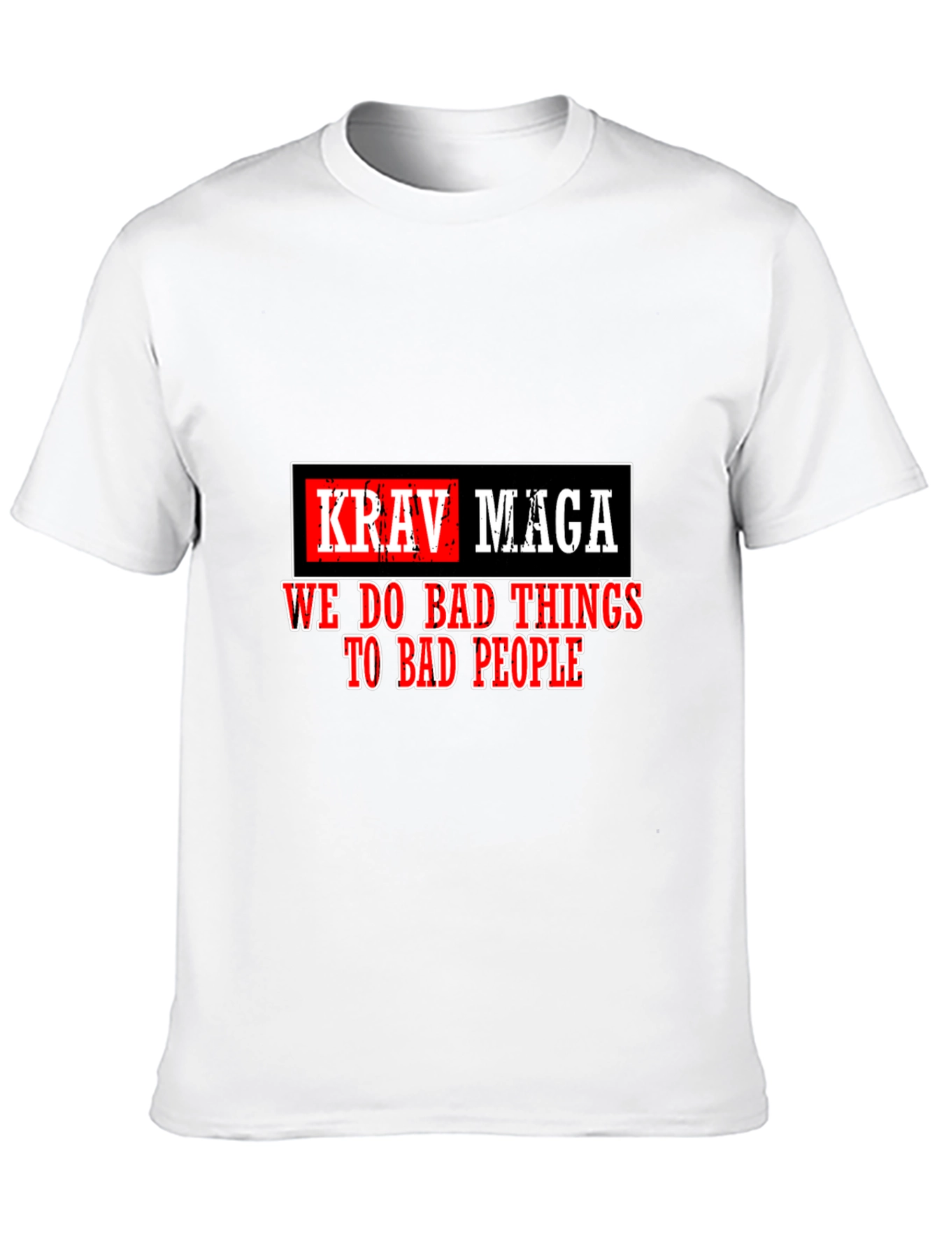 Camiseta Krav Maga - Hacemos Cosas Malas