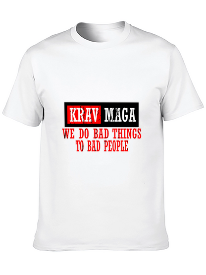 Camiseta Krav Maga - Hacemos Cosas Malas