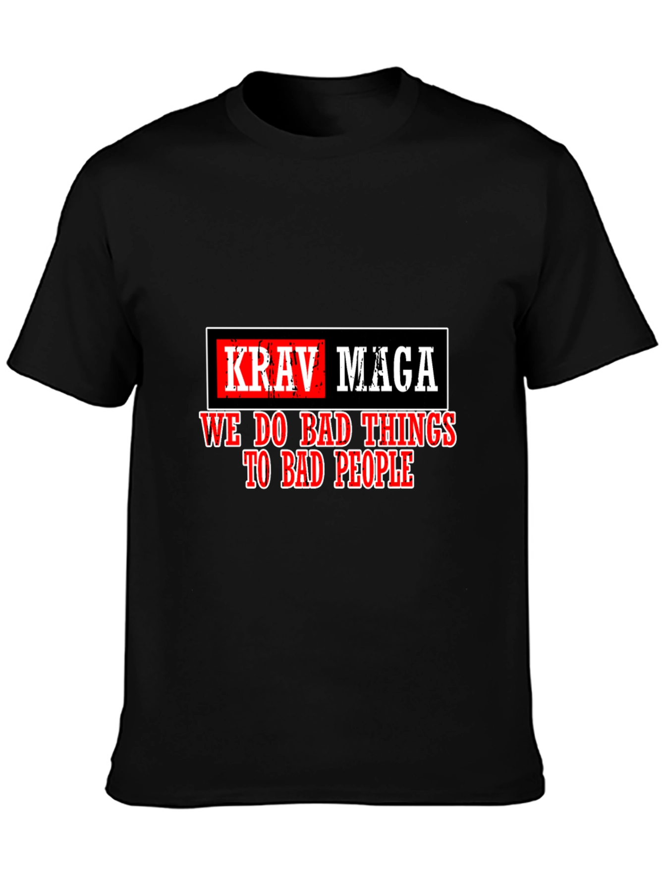 Camiseta Krav Maga - Hacemos Cosas Malas