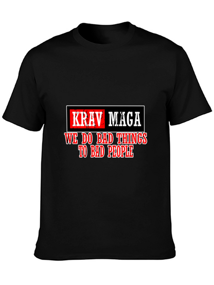 Camiseta Krav Maga - Hacemos Cosas Malas