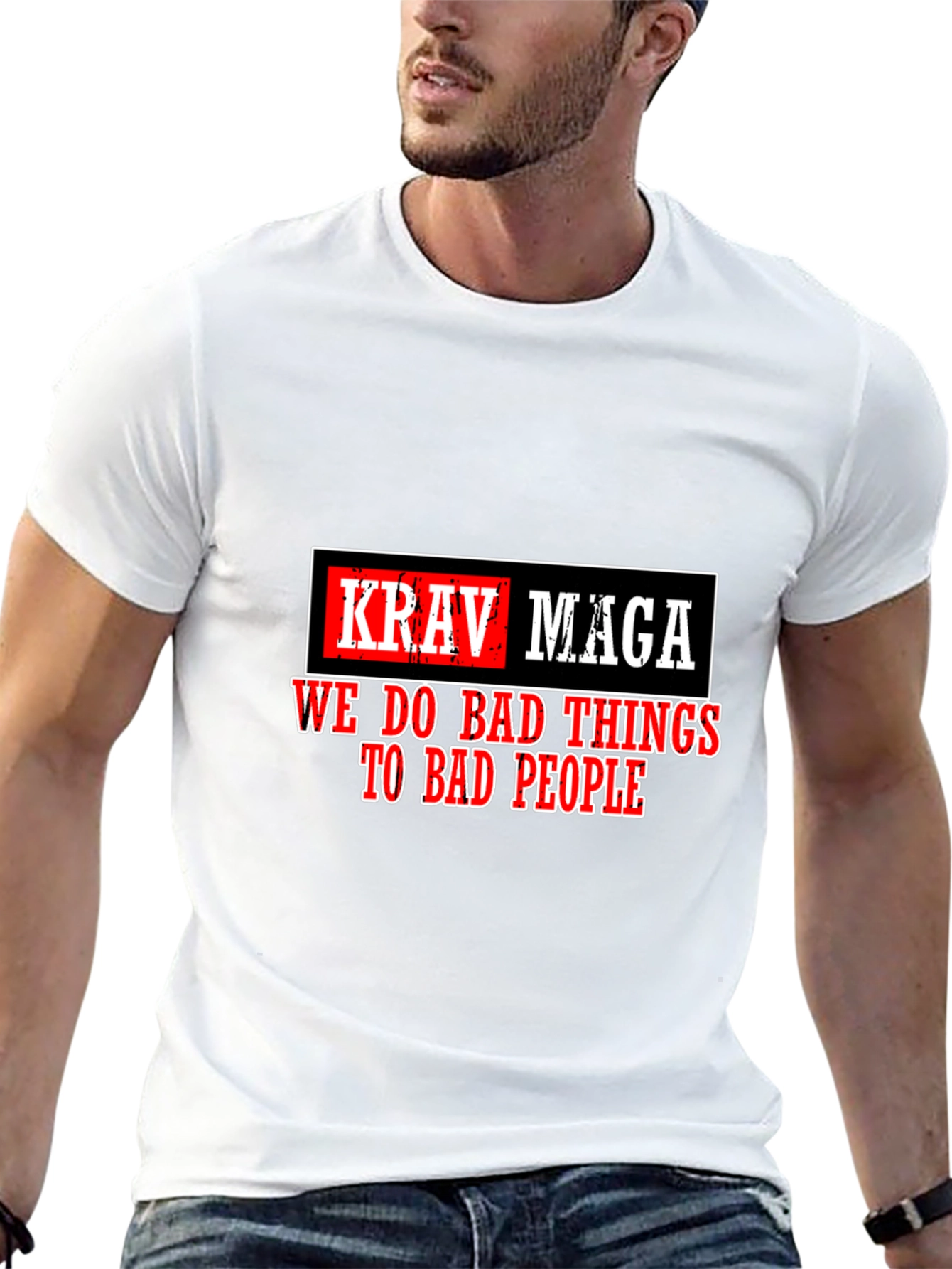 Camiseta Krav Maga - Hacemos Cosas Malas