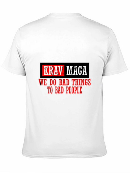 Camiseta Krav Maga - Hacemos Cosas Malas