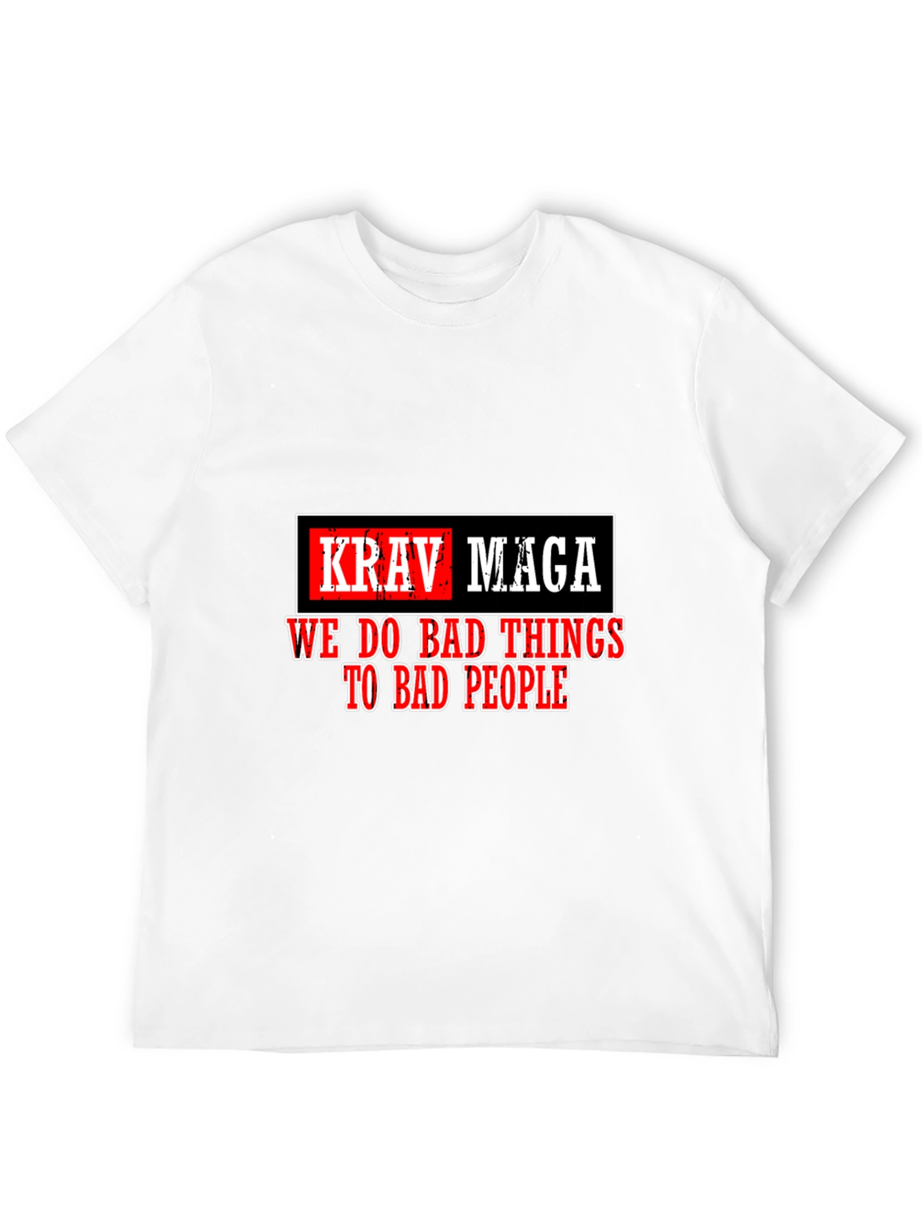Camiseta Krav Maga - Hacemos Cosas Malas