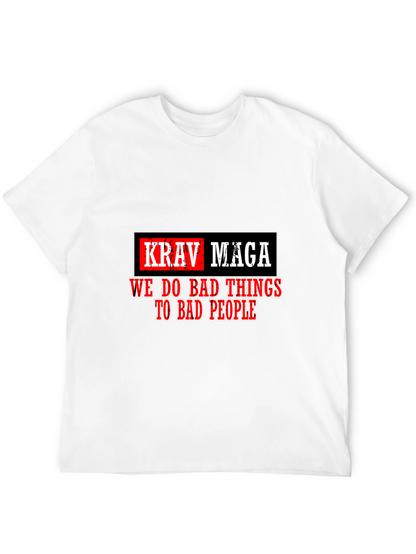 Camiseta Krav Maga - Hacemos Cosas Malas