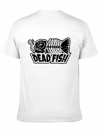 Camiseta Negra Dead Fish Estilo Urbano