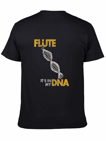 Camiseta Negra Flute in my DNA