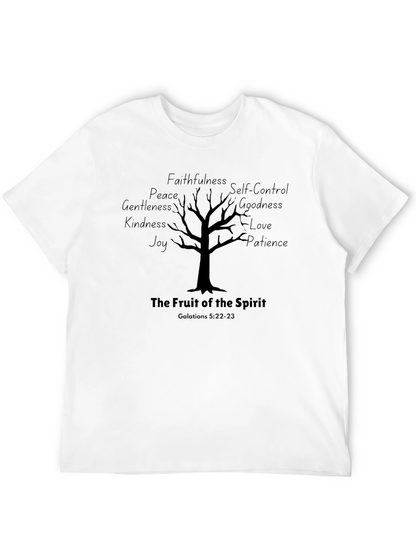 Camiseta Negra: El Fruto del Espíritu