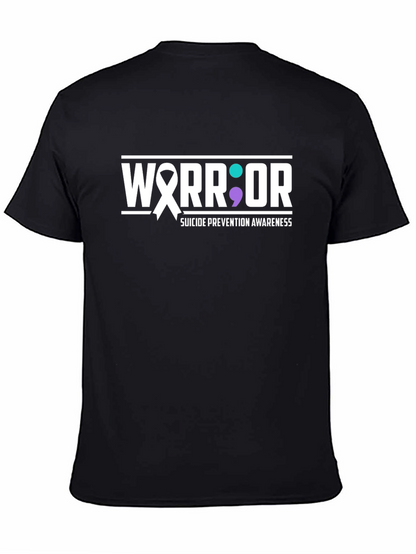 Camiseta Warrior: Conciencia sobre el Suicidio