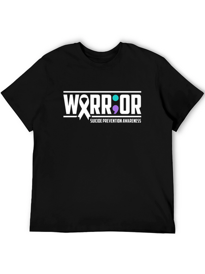 Camiseta Warrior: Conciencia sobre el Suicidio