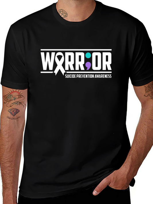 Camiseta Warrior: Conciencia sobre el Suicidio