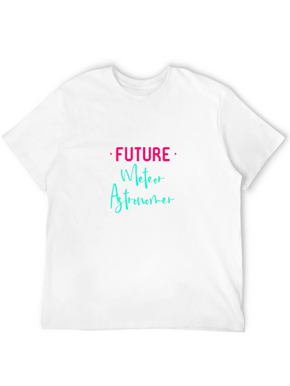 Camiseta Negra Future Meteor Astronomer