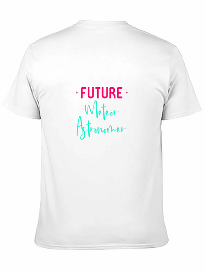 Camiseta Negra Future Meteor Astronomer