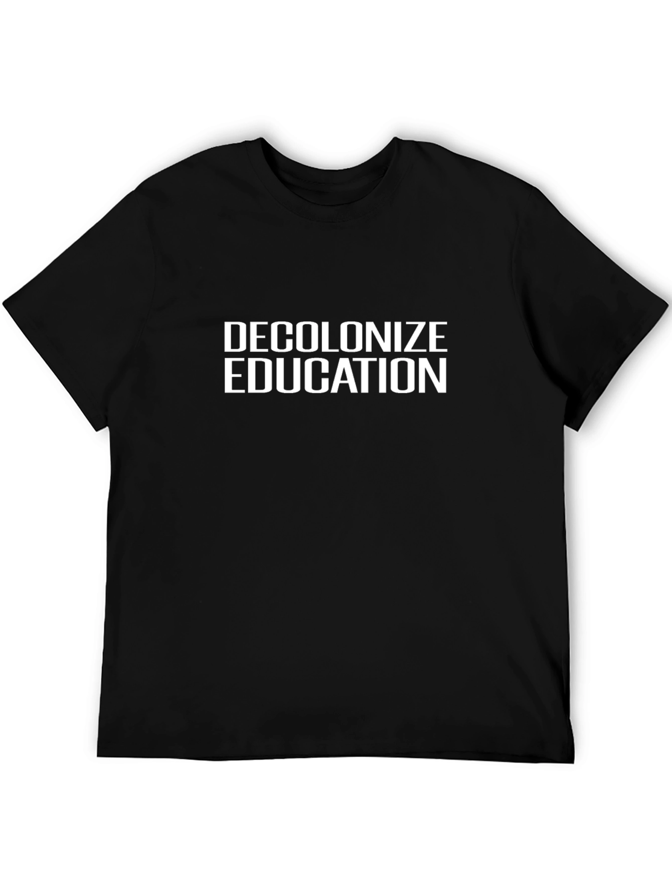 Camiseta Negra Descolonizar la Educación