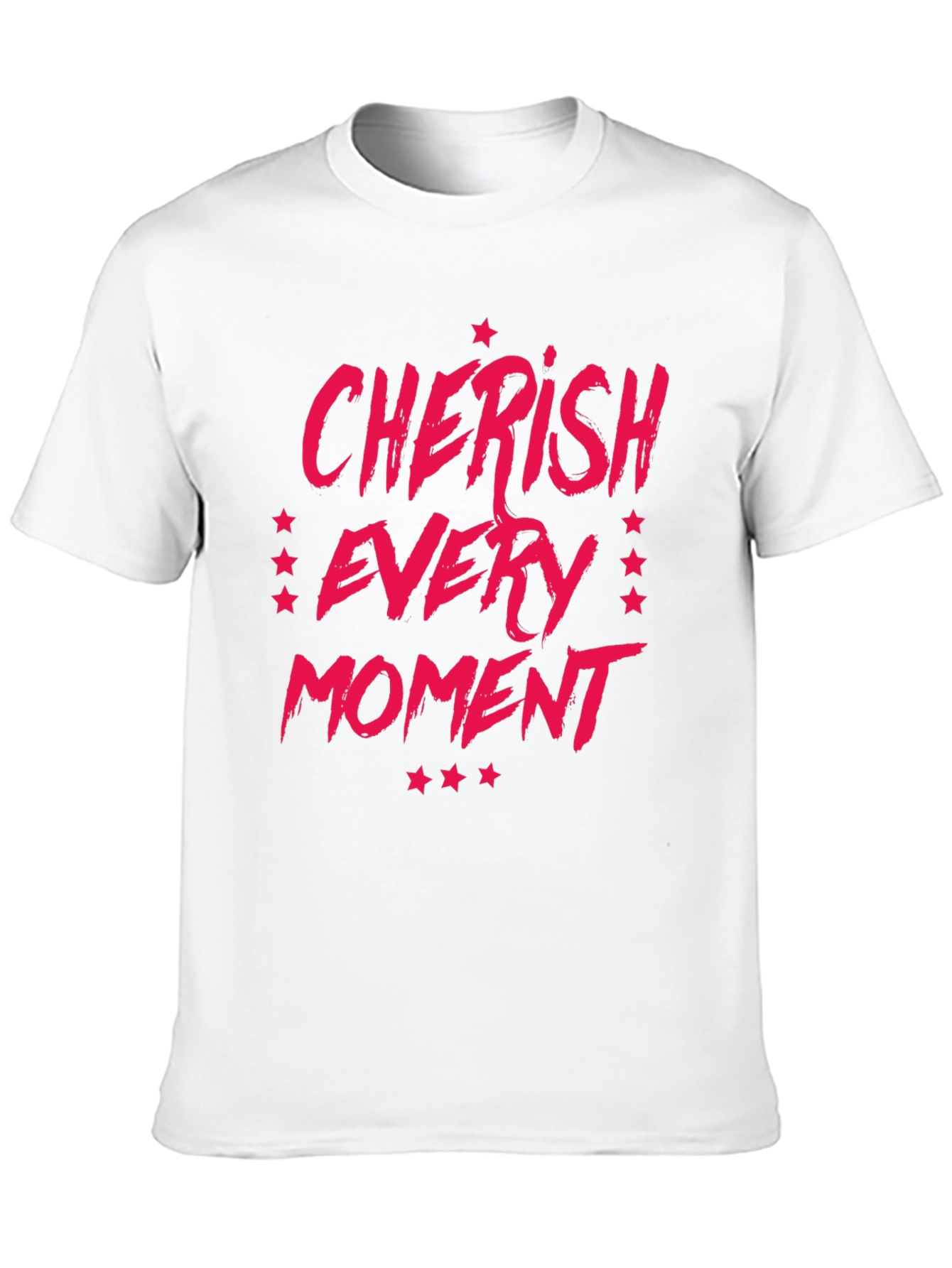 Camiseta Negra Cherish Every Moment