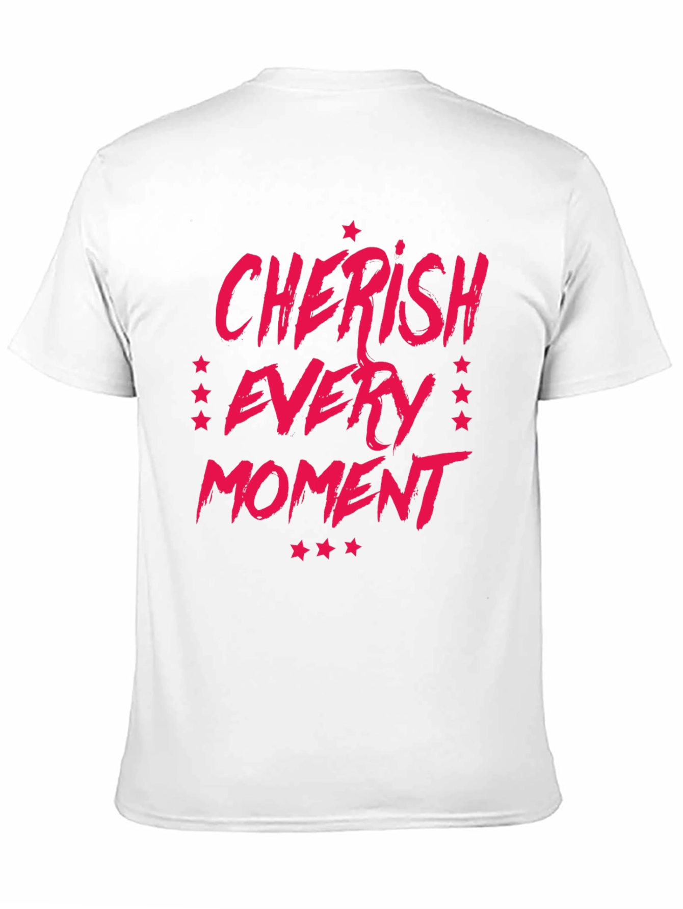 Camiseta Negra Cherish Every Moment