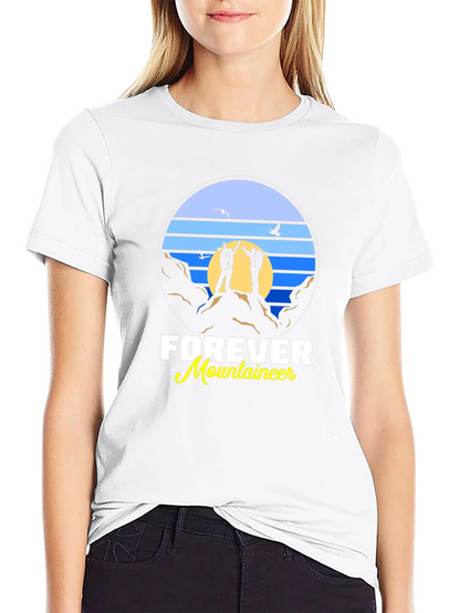 Camiseta Negra Forever Mountaineer