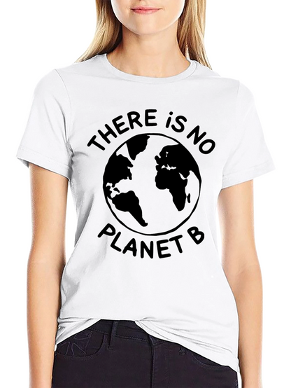 Camiseta Negra: No hay planeta B