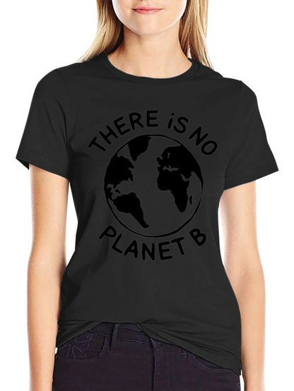 Camiseta Negra: No hay planeta B