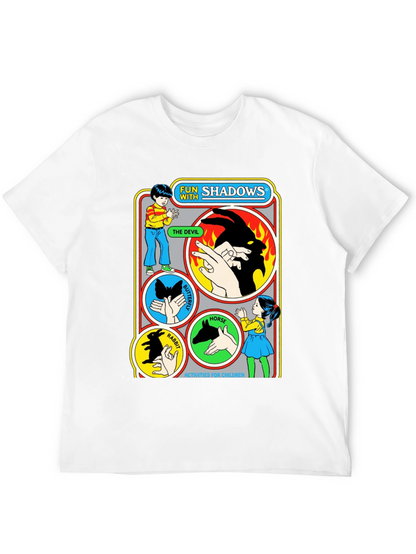 Camiseta Negra Fun with Shadows